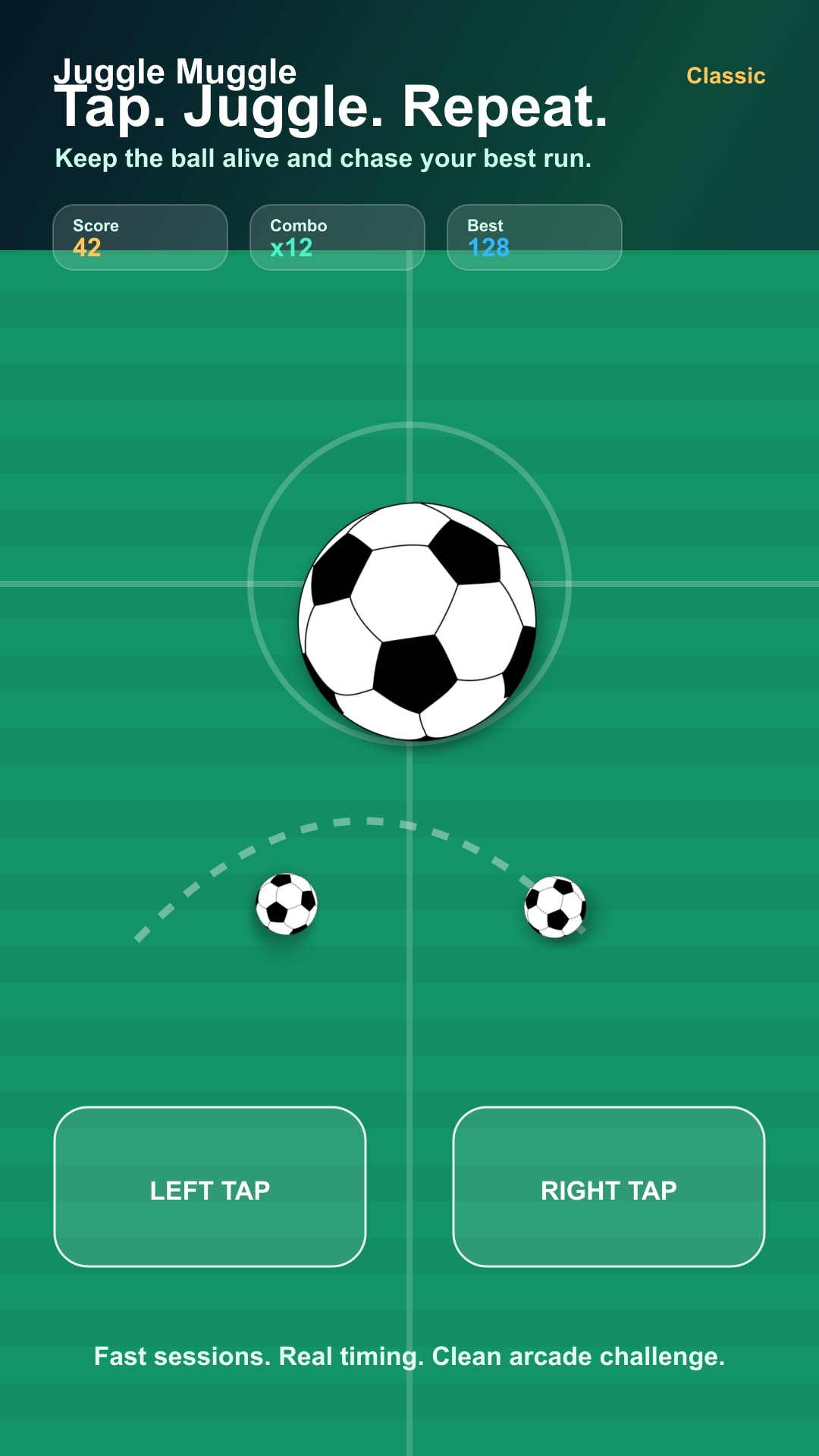 Juggle Muggle gameplay screen