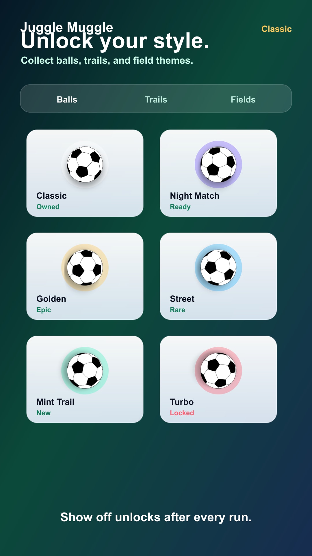 Juggle Muggle locker screen